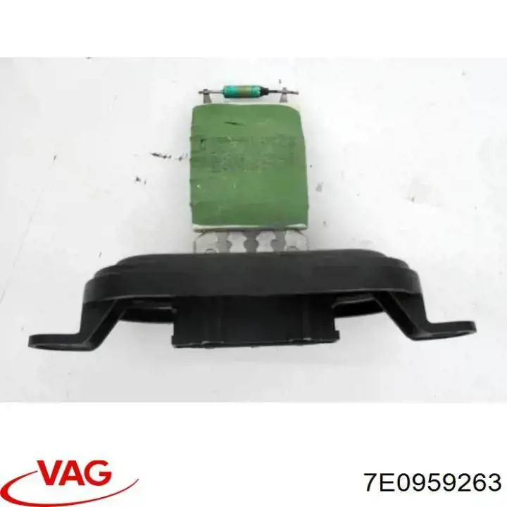 Compre 7E0959263 VAG Resistor de motorzinho de ventilador de aparelho de ar condicionado