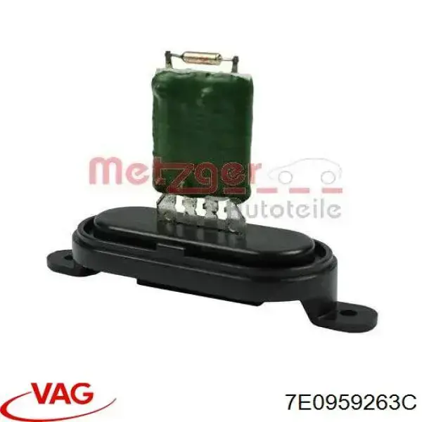 Resistor de motorzinho de ventilador de aparelho de ar condicionado VAG 7E0959263C preço, a partir de 44,27 USD