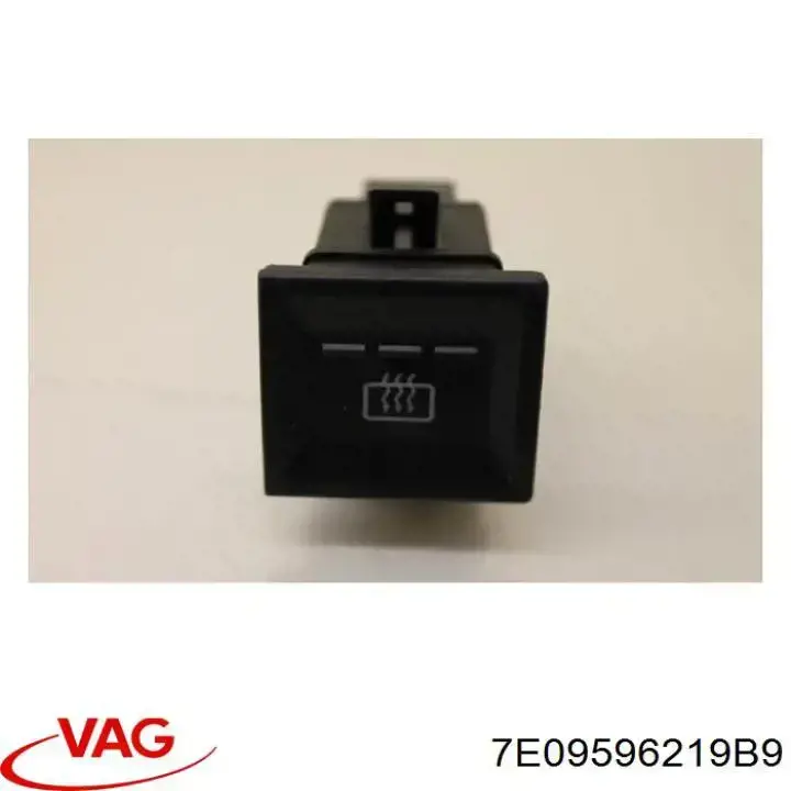 Botão de ativação de aquecimento de vidro traseiro VAG 7E09596219B9 preço, a partir de 41,11 USD