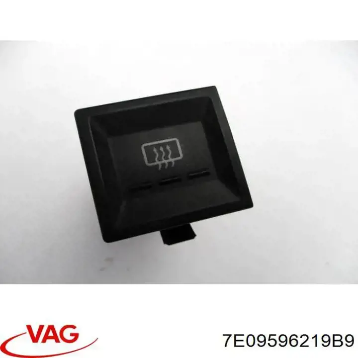 Compre 7E09596219B9 VAG Botão de ativação de aquecimento de vidro traseiro