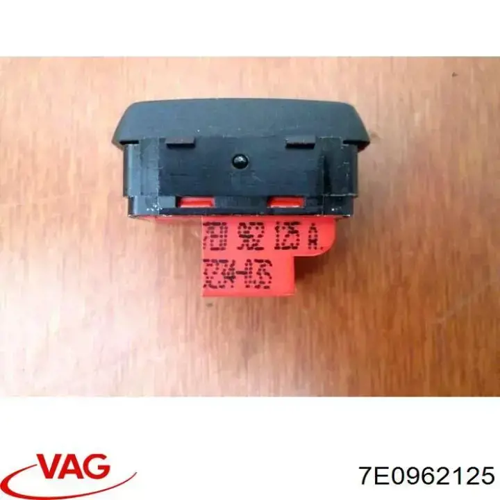 7E0962125A9B9 VAG Interruptor do fecho central