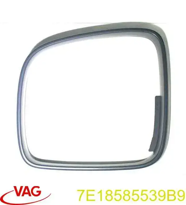 Placa sobreposta (tampa) do espelho de retrovisão esquerdo VAG 7E18585539B9 preço, a partir de 19,31 USD