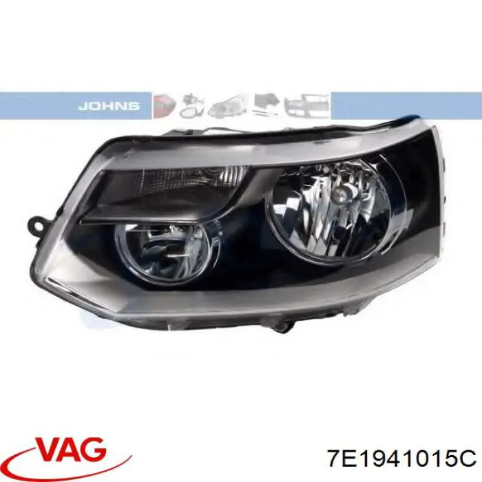 7E1941015C VAG Luz esquerda