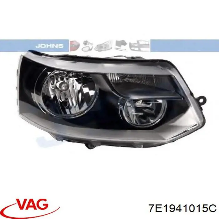 Luz esquerda VAG 7E1941015C preço, a partir de 189,63 USD