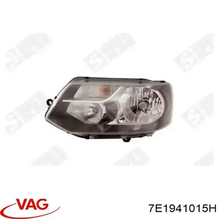 7E1941015H VAG Luz esquerda