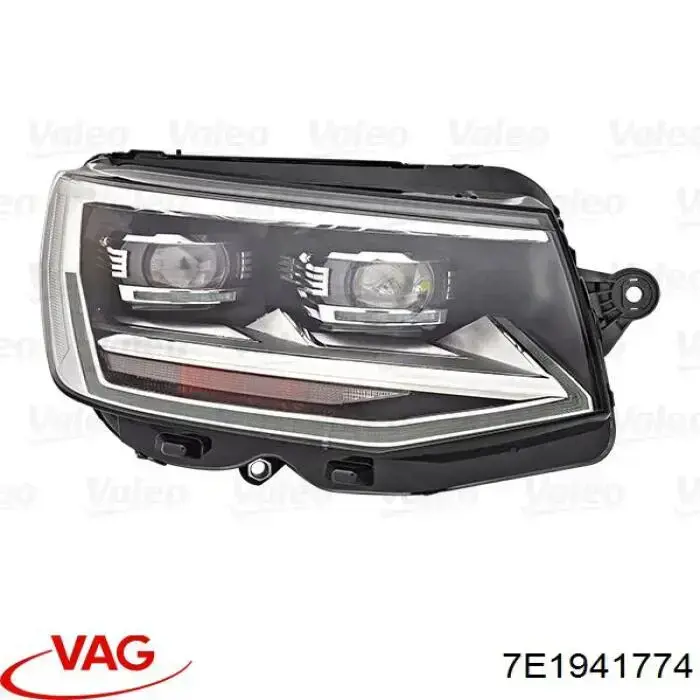 Luz direita VAG 7E1941774 preço, a partir de 1100,70 USD
