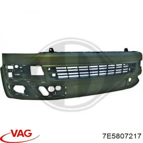 7E5807217 VAG Pára-choque dianteiro