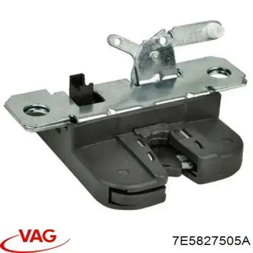 Compre 7E5827505A VAG Fecho de tampa de porta-malas (de 3ª/5ª porta traseira)