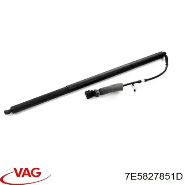 7E5827851D VAG Amortecedor de tampa de porta-malas (de 3ª/5ª porta traseira)
