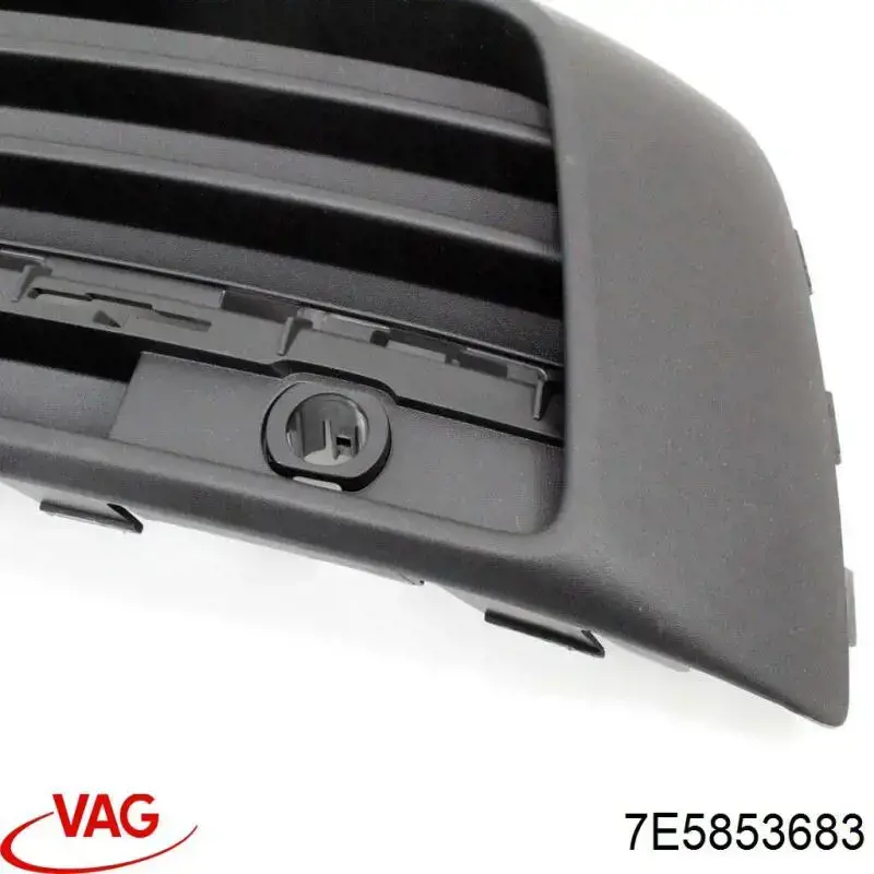 Grelha esquerda do pára-choque dianteiro VAG 7E5853683 preço, a partir de 36,35 USD