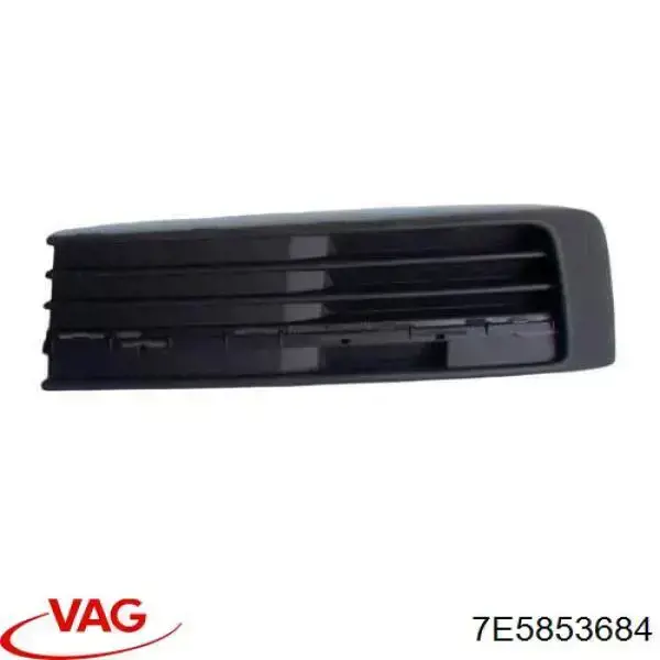 Grelha direita do pára-choque dianteiro VAG 7E5853684 preço, a partir de 33,87 USD
