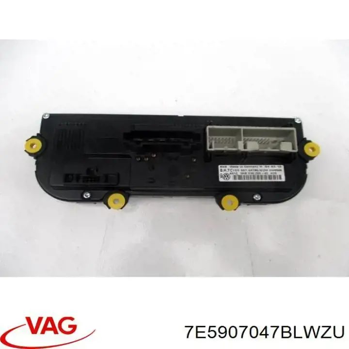 Unidade de controlo dos modos de aquecimento/condicionamento VAG 7E5907047BLWZU preço, a partir de 952,96 USD