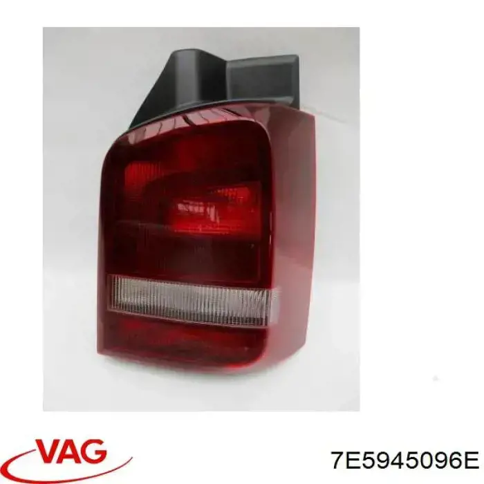 7E5945096E VAG Lanterna traseira direita