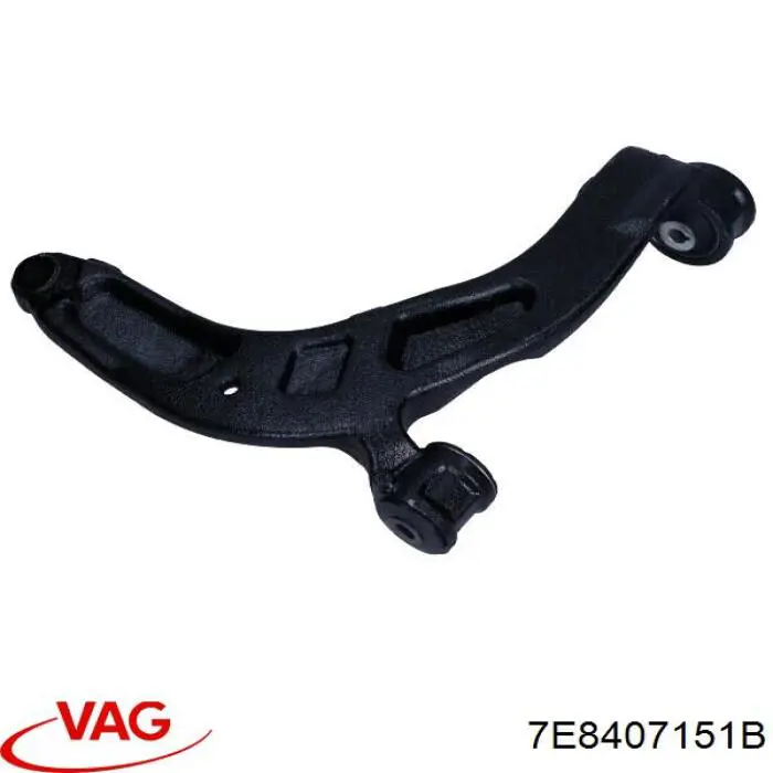 Braço oscilante inferior esquerdo de suspensão dianteira VAG 7E8407151B preço, a partir de 143,02 USD