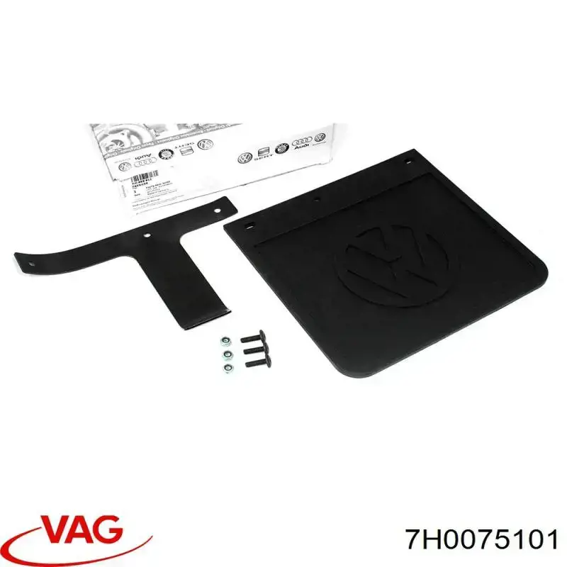 Compre 7H0075101 VAG Protetores de lama traseiros, kit
