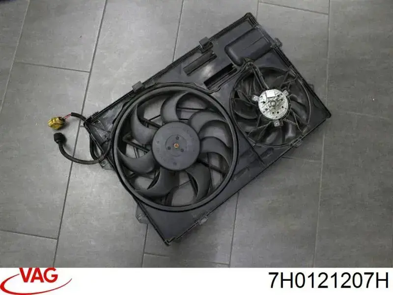 Difusor do radiador de esfriamento VAG 7H0121207H preço, a partir de 90,22 USD