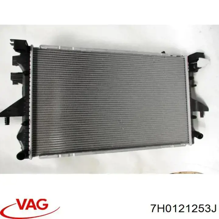 7H0121253J VAG Radiador de esfriamento de motor