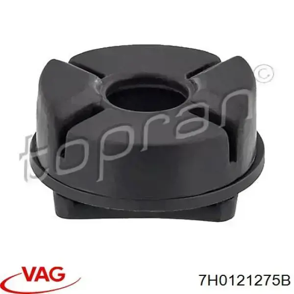 7H0121275B VAG Consola (coxim de fixação) inferior do radiador