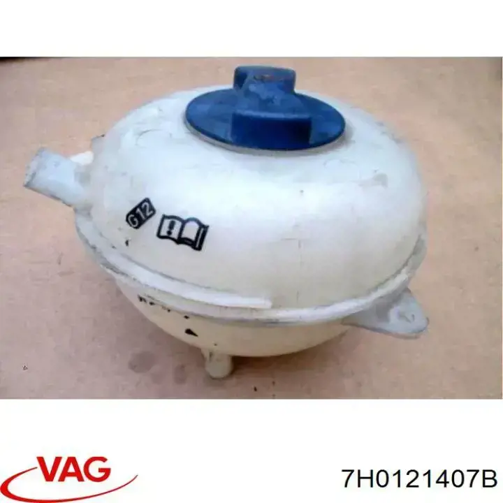 7H0121407B VAG Tanque de expansão do sistema de esfriamento