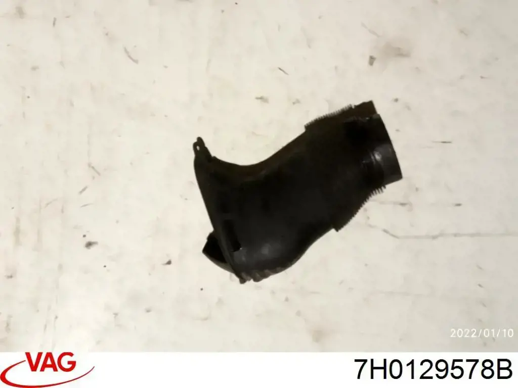 Cano derivado de ar, entrada de filtro de ar VAG 7H0129578B preço, a partir de 48,46 USD