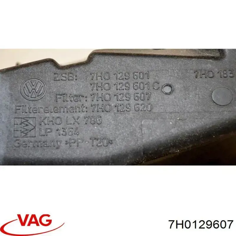 Caixa de filtro de ar VAG 7H0129607 preço, a partir de 94,17 USD