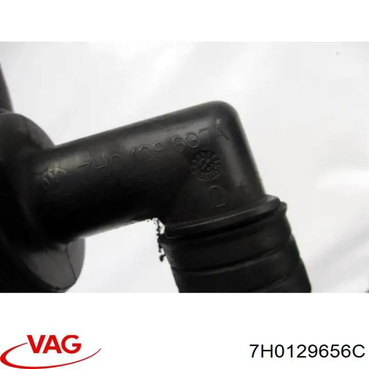 7H0129656C VAG Cano derivado de ar, saída de filtro de ar