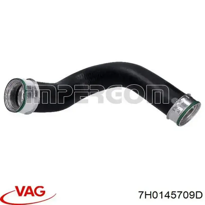 Mangueira (cano derivado) de intercooler VAG 7H0145709D preço, a partir de 50,95 USD