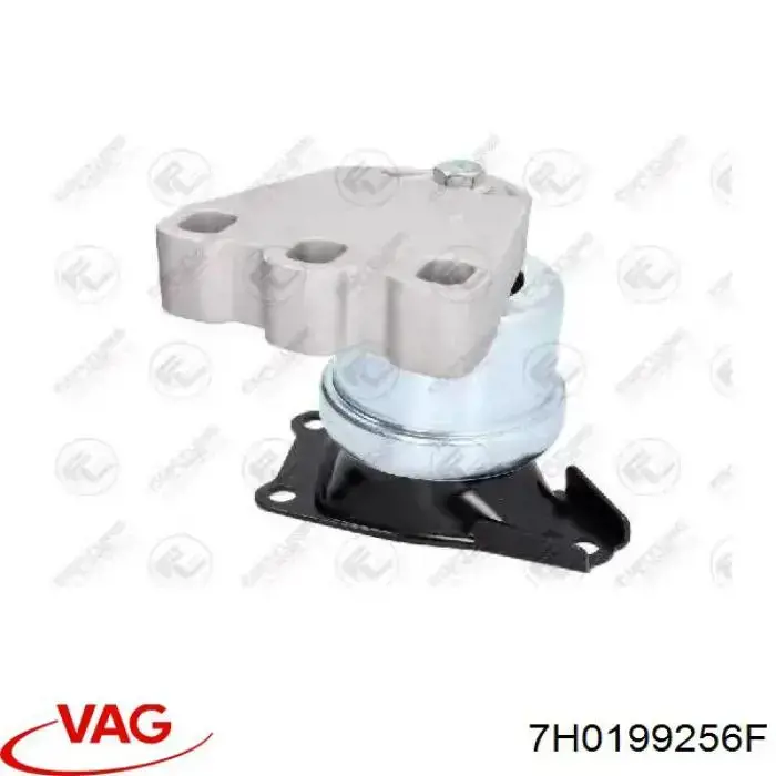 Coxim (suporte) direito de motor VAG 7H0199256F preço, a partir de 86,11 USD