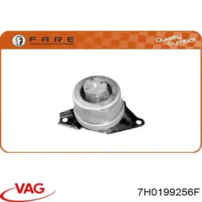 Compre 7H0199256F VAG Coxim (suporte) direito de motor