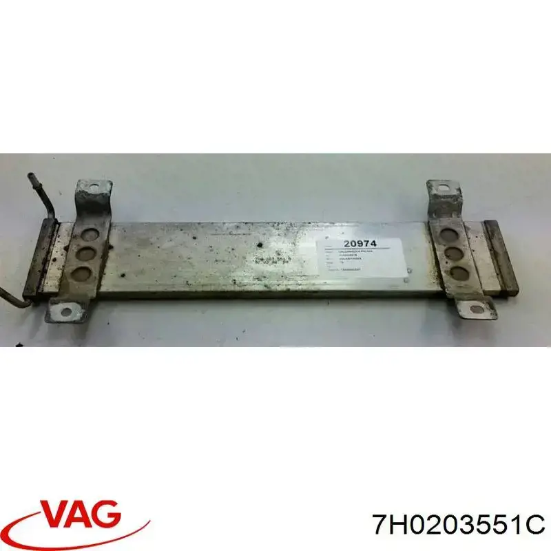 Compre 7H0203551C VAG Radiador de esfriamento de combustível