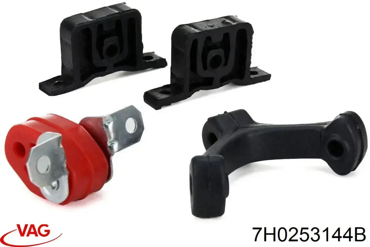 Braçadeira do silenciador traseira VAG 7H0253144B preço, a partir de 22,35 USD