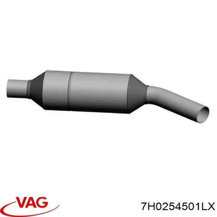 Compre 7H0254501PX VAG Convertidor - catalisador