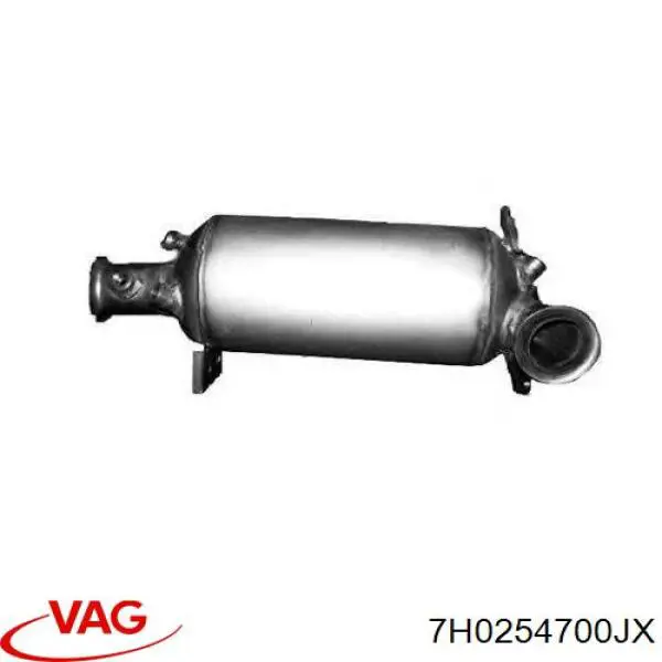 Filtro de partículas do sistema dos gases de escape VAG 7H0254700MX preço, a partir de 440,83 USD