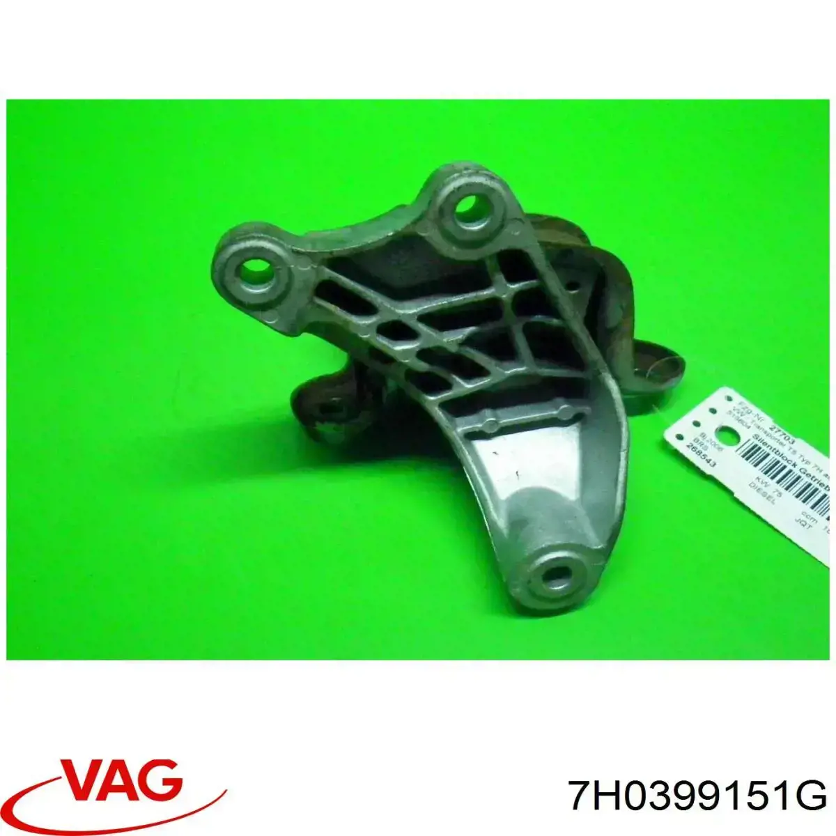 7H0399151G VAG Coxim (suporte) esquerdo de motor