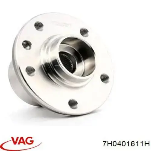 7H0401611H VAG Cubo dianteiro