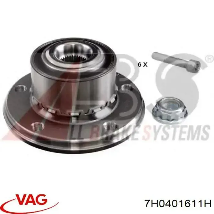 Compre 7H0401611H VAG Cubo dianteiro
