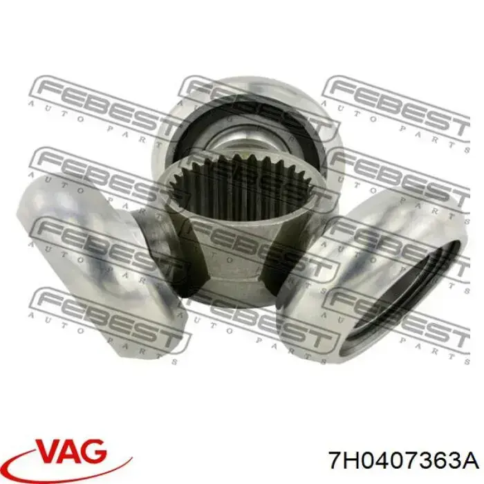 Junta homocinética interna, tripé VAG 7H0407363A preço, a partir de 36,11 USD