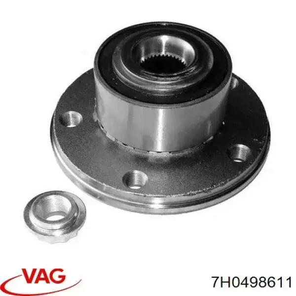 Cubo dianteiro VAG 7H0498611 preço, a partir de 82,00 USD