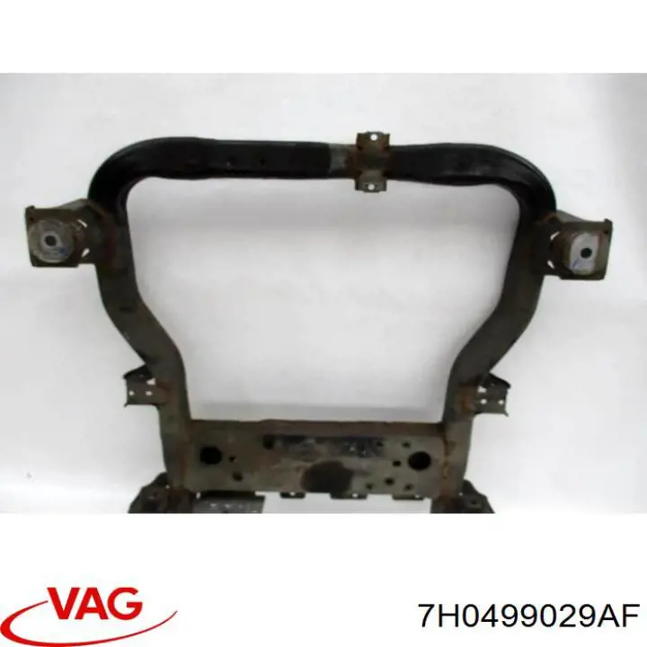 7H0499029AF VAG Viga de suspensão dianteira (plataforma veicular)