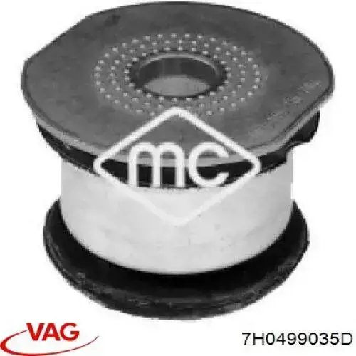 Compre 7H0499035D VAG Bloco silencioso (coxim) de viga dianteira (de plataforma veicular)