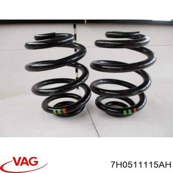 7H0511115AH VAG Mola traseira