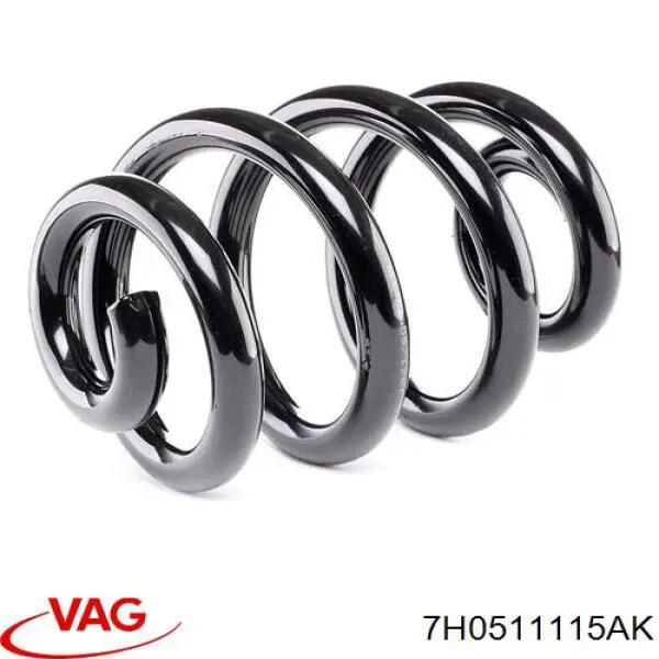 7H0511115AK VAG Mola traseira