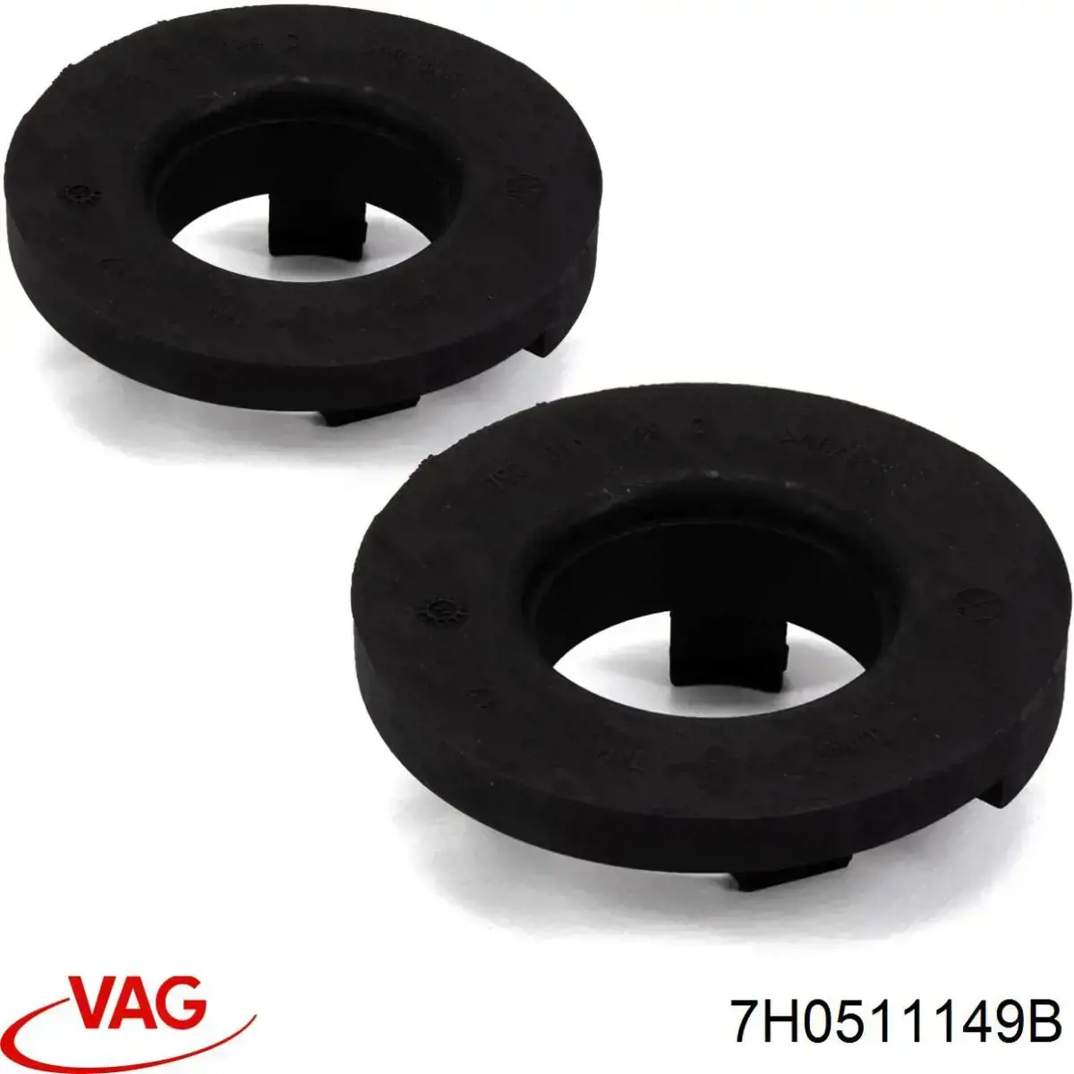 Compre 7H0511149B VAG Espaçador (anel de borracha) da mola traseira superior