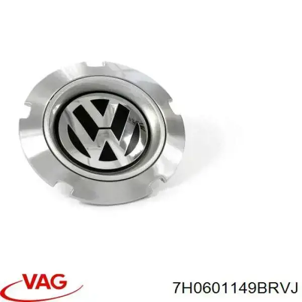 7H0601149BZ31 VAG Coberta de disco de roda