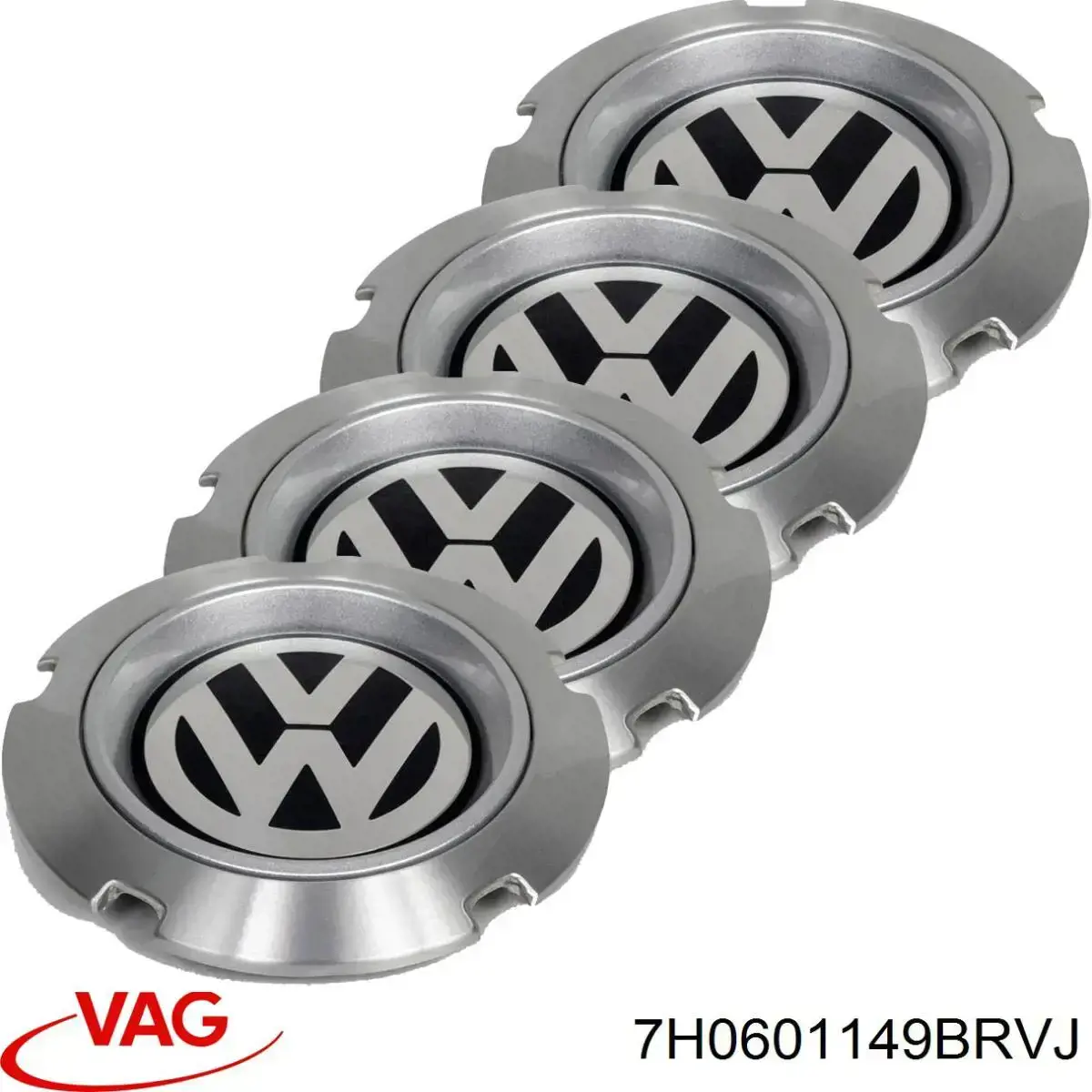 Compre 7H0601149BZ31 VAG Coberta de disco de roda