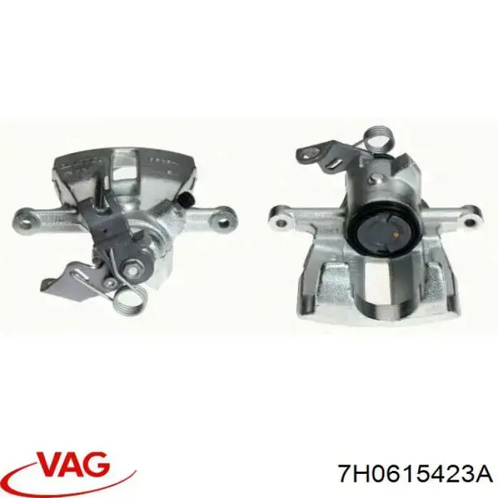 Suporte do freio traseiro esquerdo VAG 7H0615423A preço, a partir de 66,93 USD