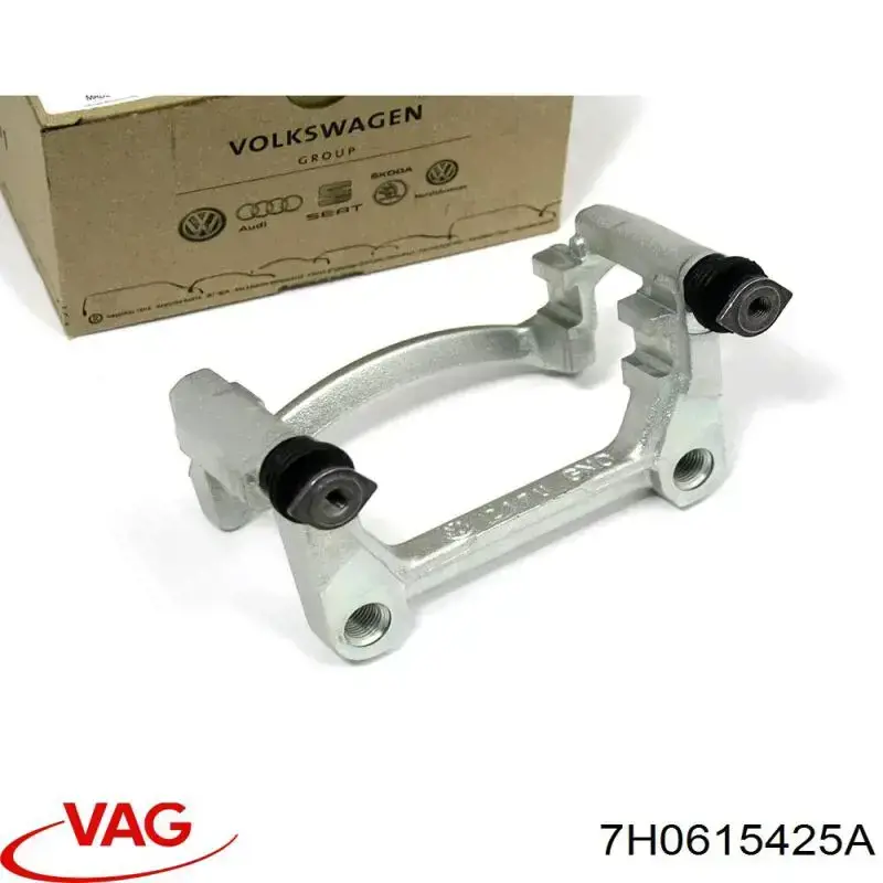 Braçadeira do freio de suporte traseiro VAG 7H0615425A preço, a partir de 38,33 USD