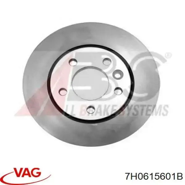 Disco do freio traseiro VAG 7H0615601B preço, a partir de 44,34 USD