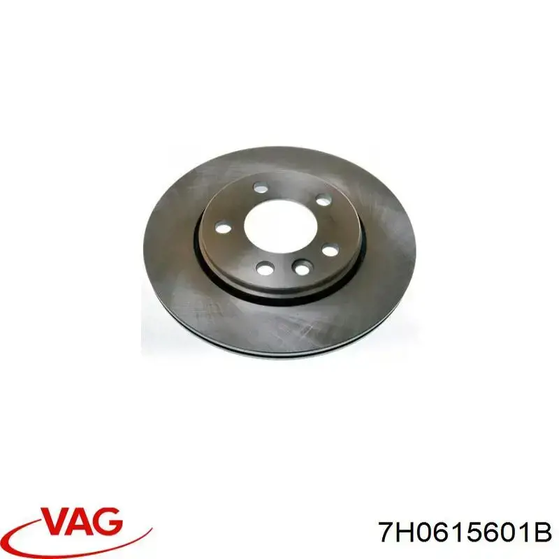 Compre 7H0615601B VAG Disco do freio traseiro