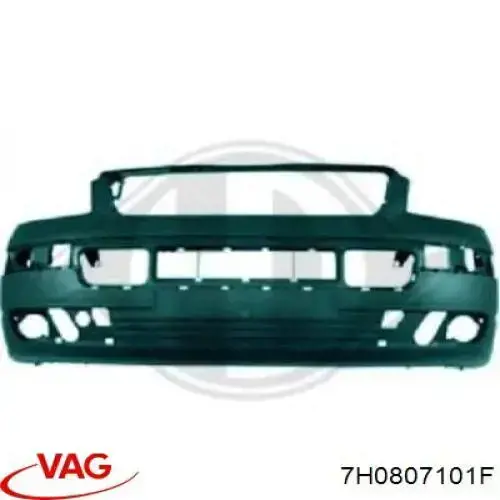 Pára-choque dianteiro VAG 7H0807101F preço, a partir de 173,37 USD